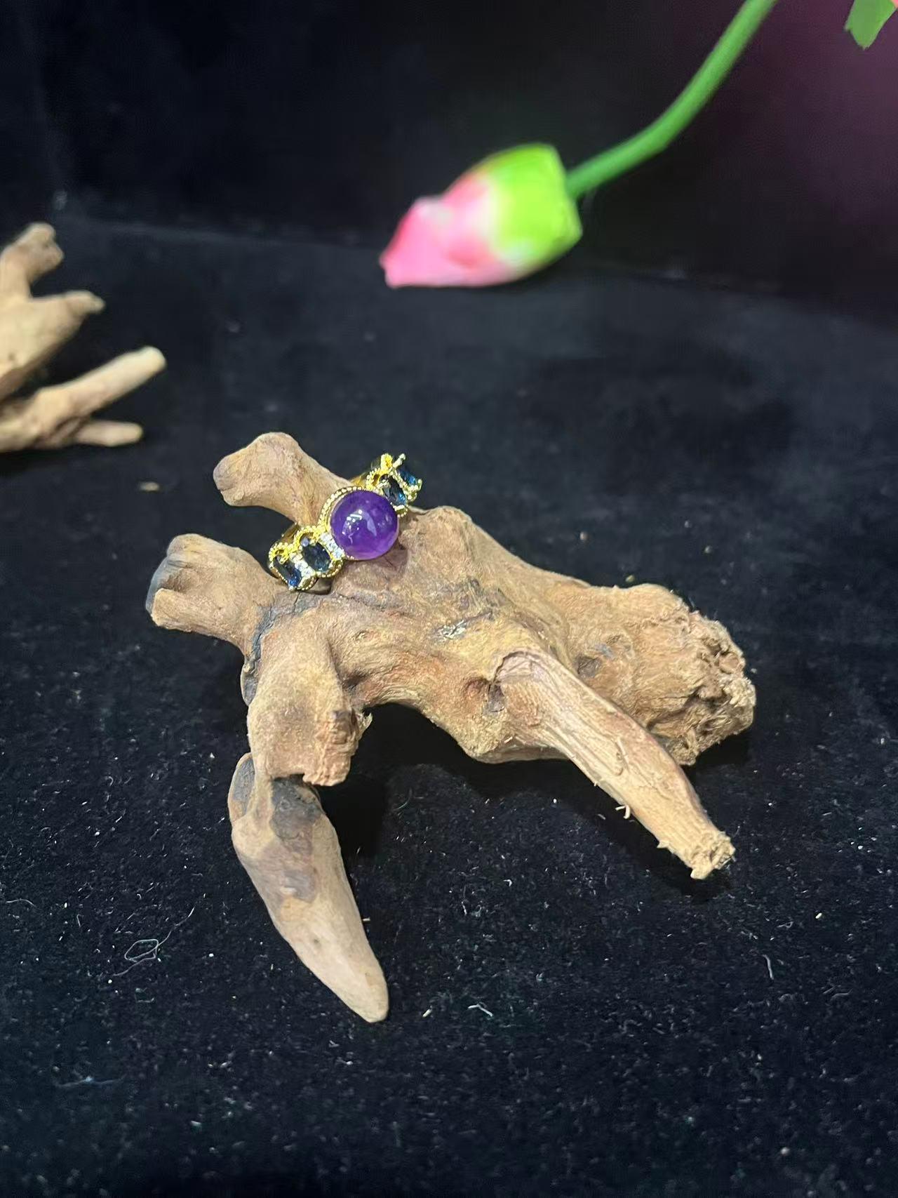 晶莹剔透-精美绝伦-高雅华贵-水晶戒指