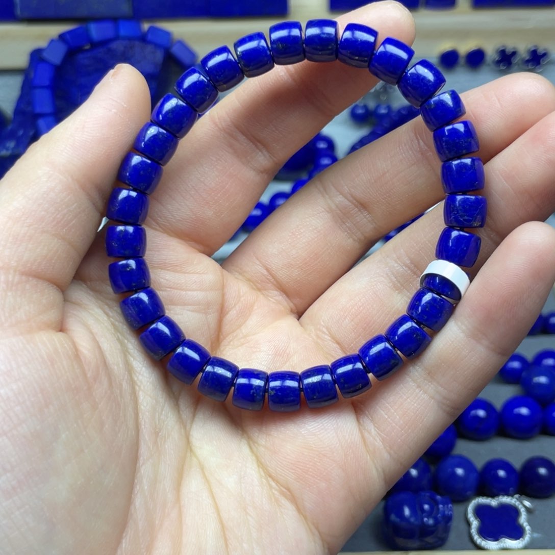 青金石手串7+未镶嵌