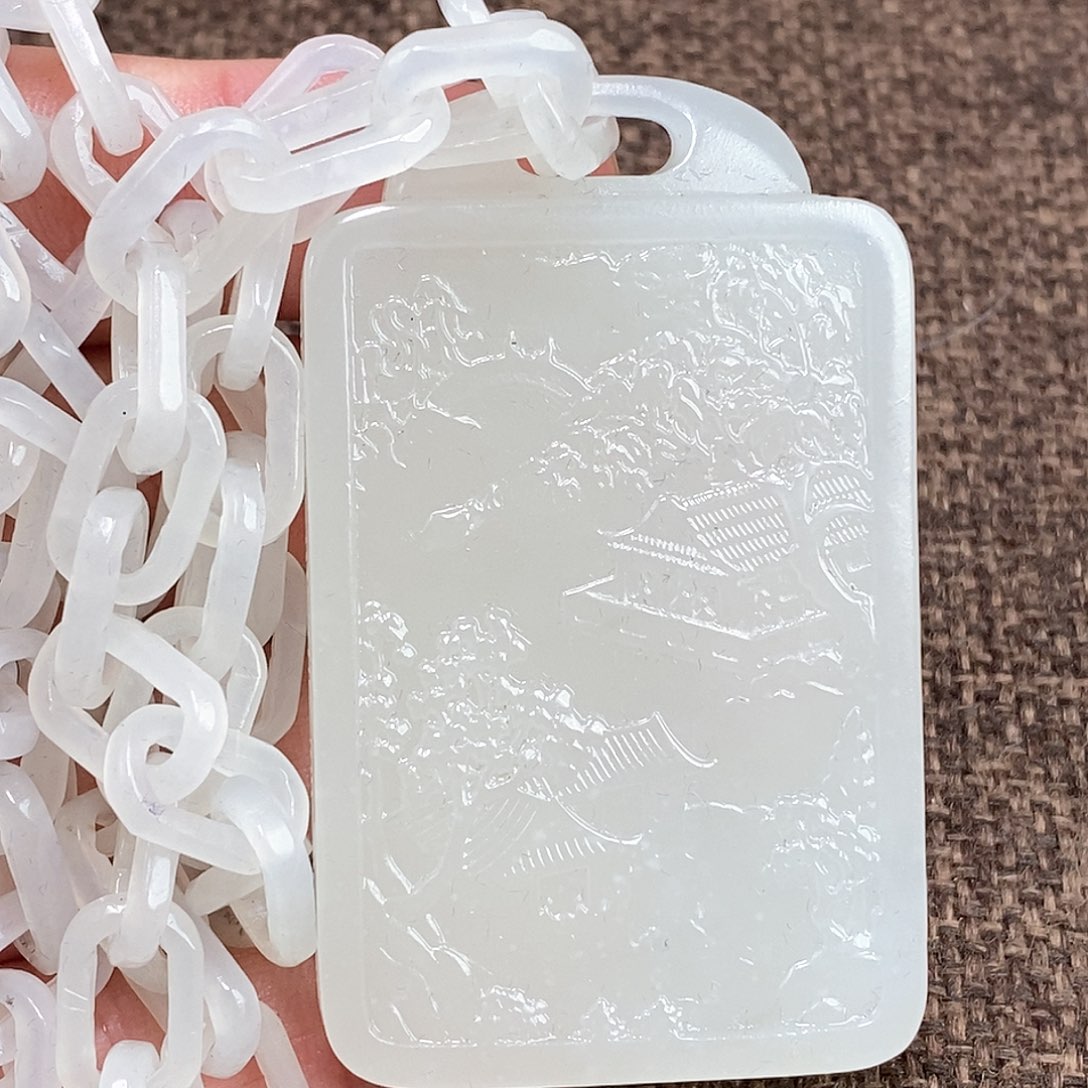 和田玉挂件未镶嵌