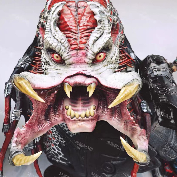 sideshow1/1狂战士狮面铁血胸像Predator 1/1 新铁血战士2010