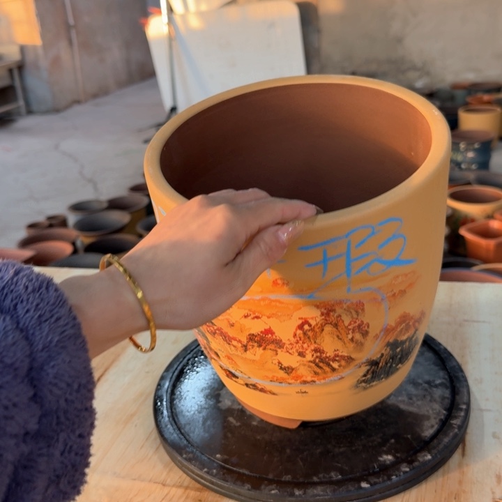 紫砂紫砂花盆s f f vv