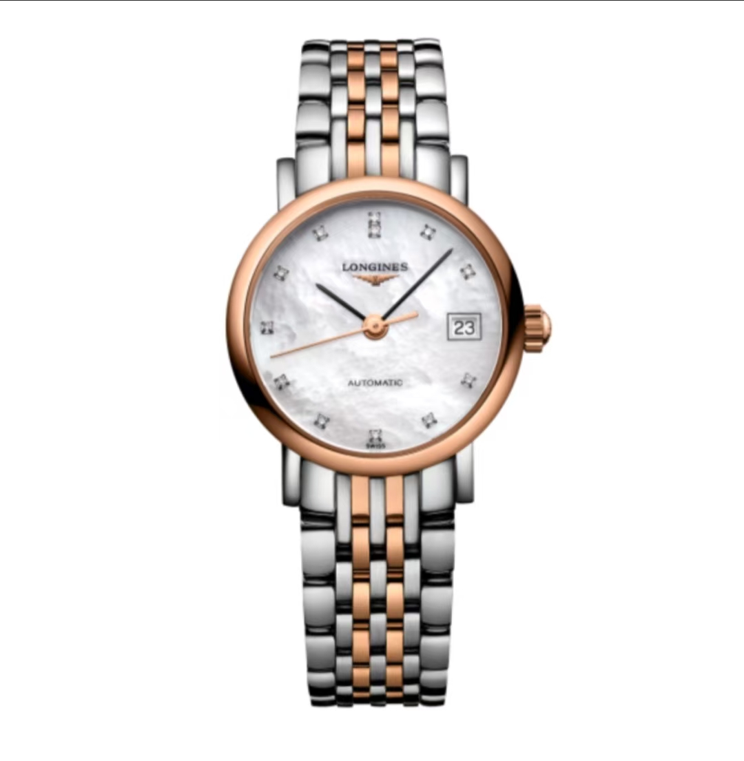 99新 Longines/浪琴 博雅间金机械/公价26400/表径25.5 HZ