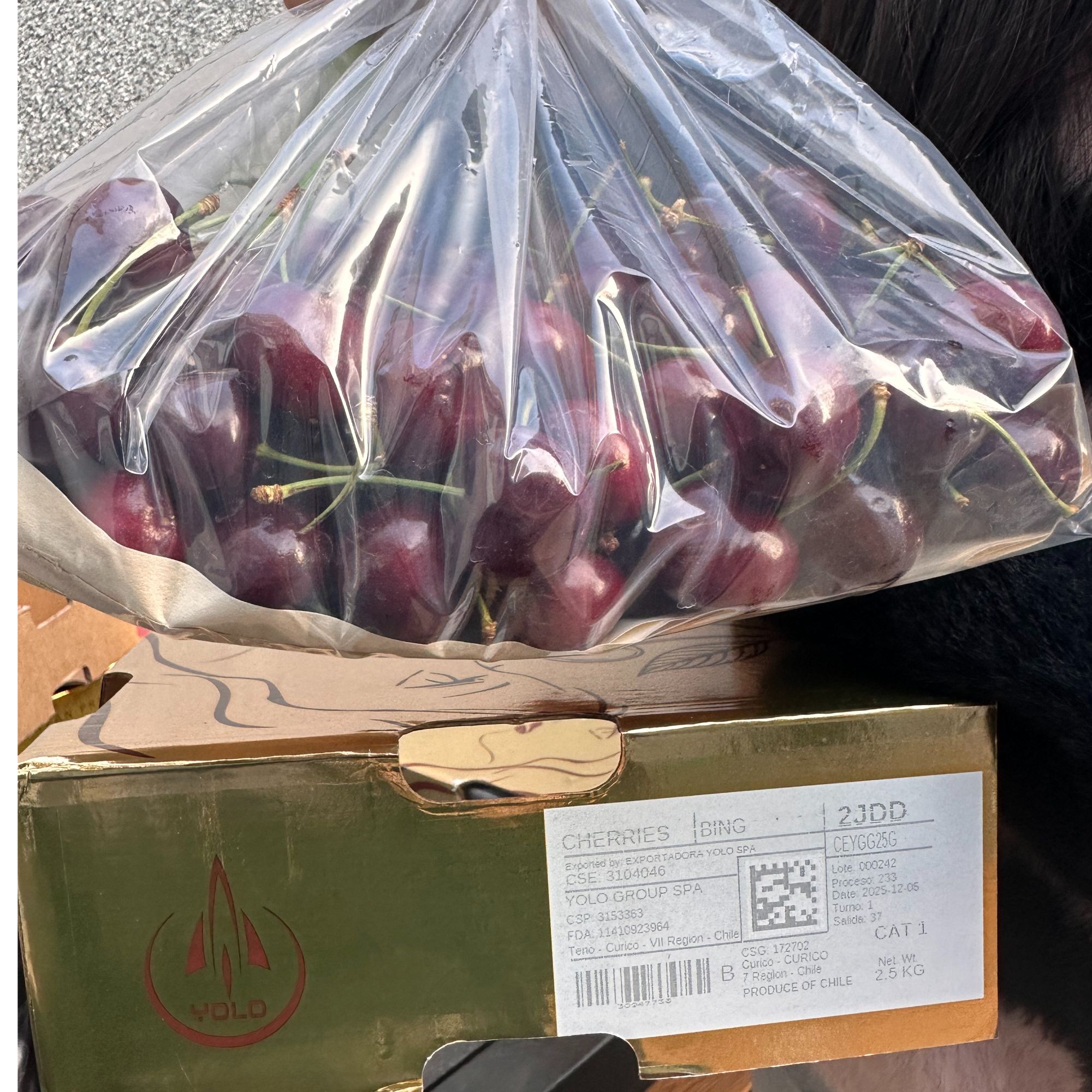 2JDD-bing空运黑车车厘子-斤-北京水果同城小时达桑提娜北京市