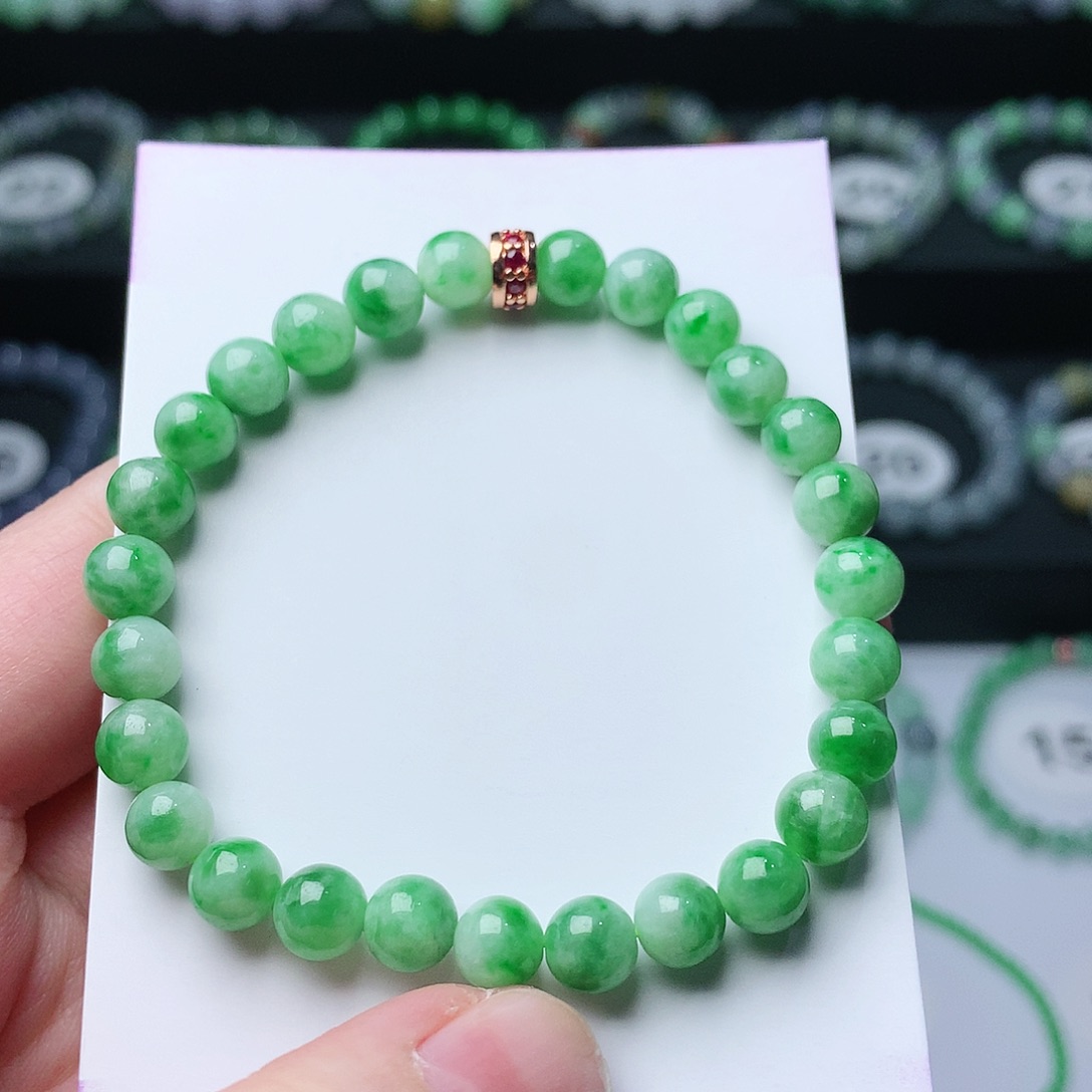 未镶嵌翡翠手链翡翠