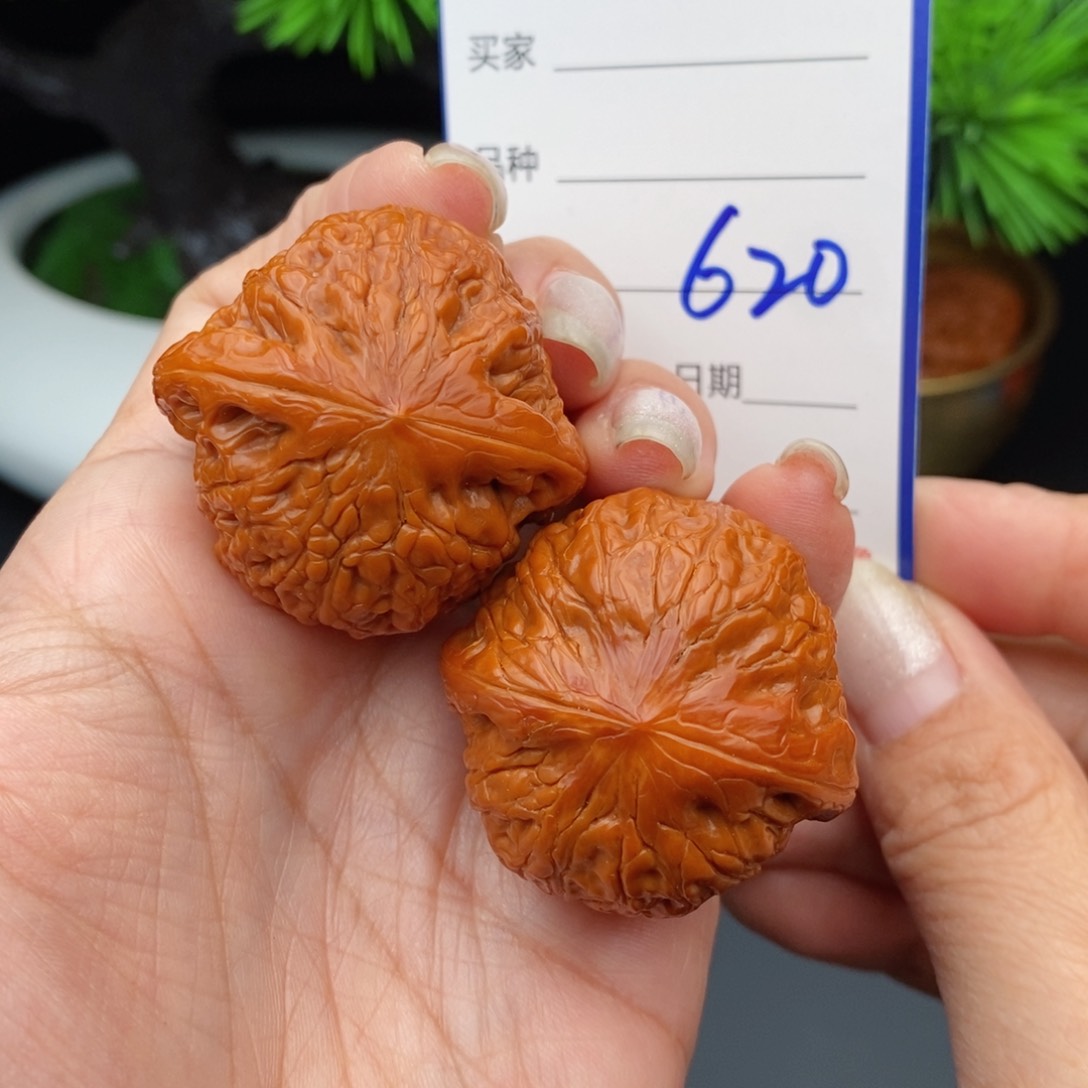 文玩核桃把件38铁锤620