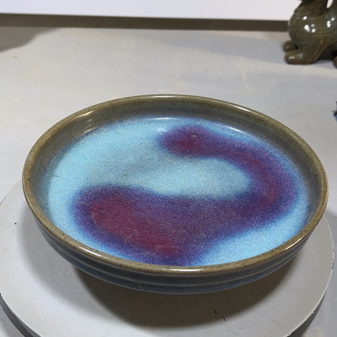 瓶钧窑瓷器品相完美
