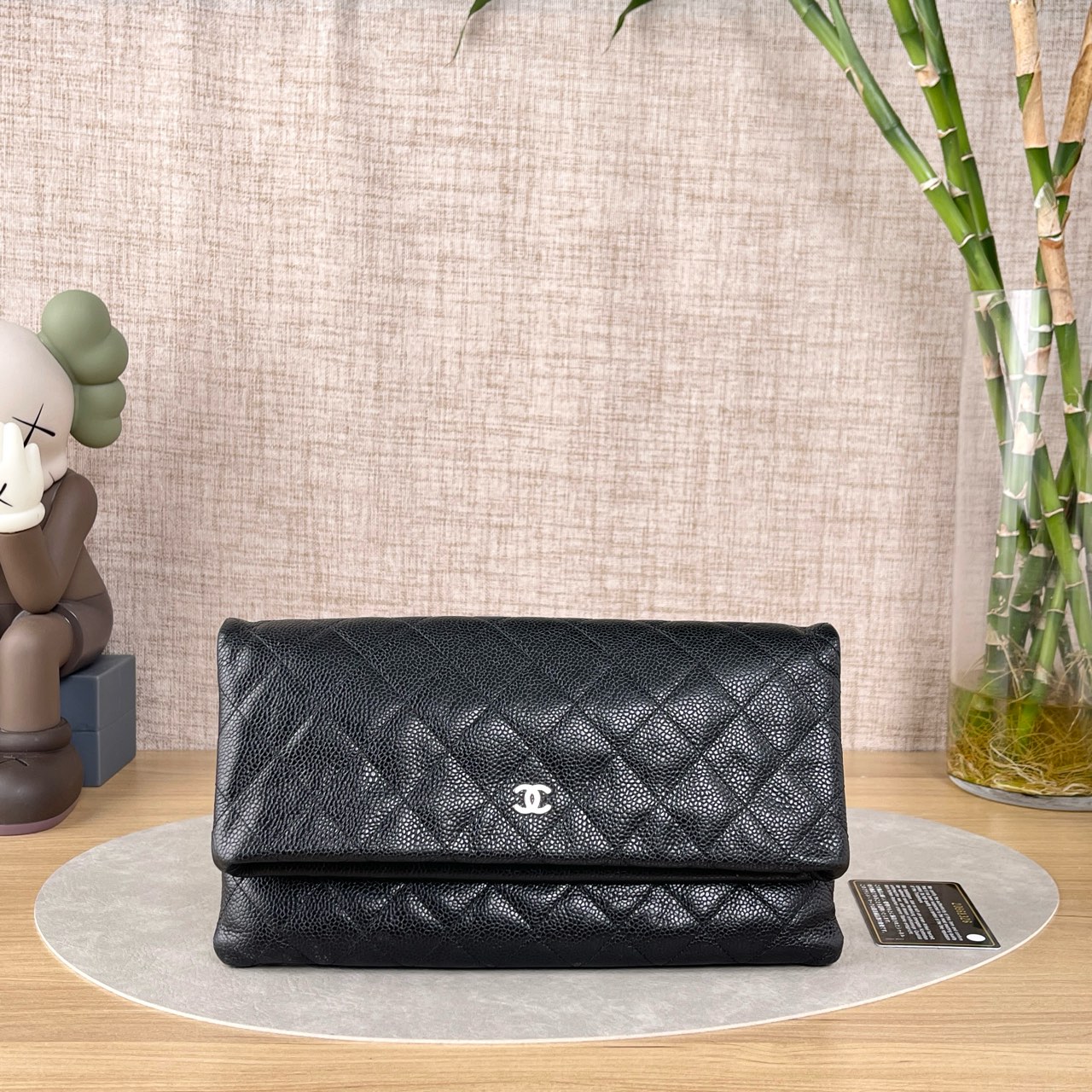 95新 Chanel/香奈儿 【九筒奢品】15s/20开/手拿包/5576