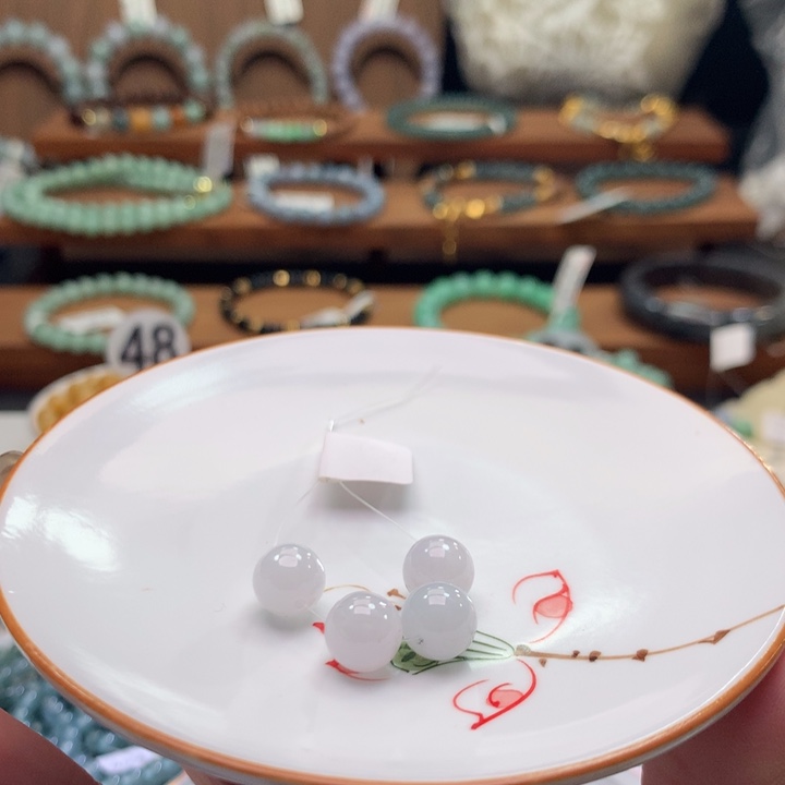 翡翠未镶嵌手链翡翠d19卡8