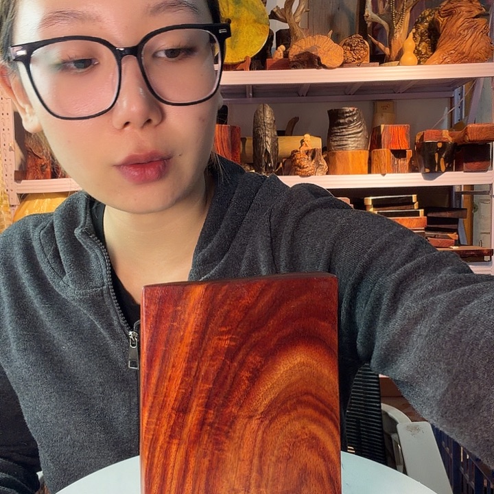 紫檀木类端景台8*9