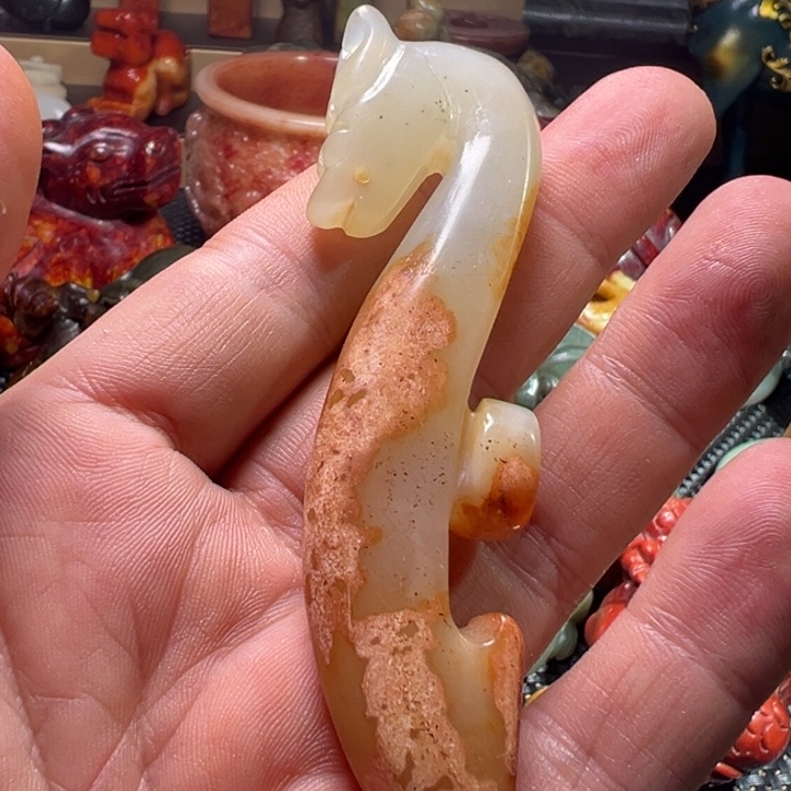 和田玉（糖玉）未镶嵌包链