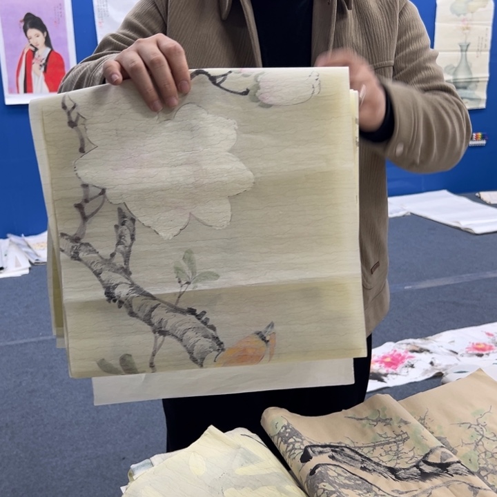 国画纯手绘字画国画宣纸