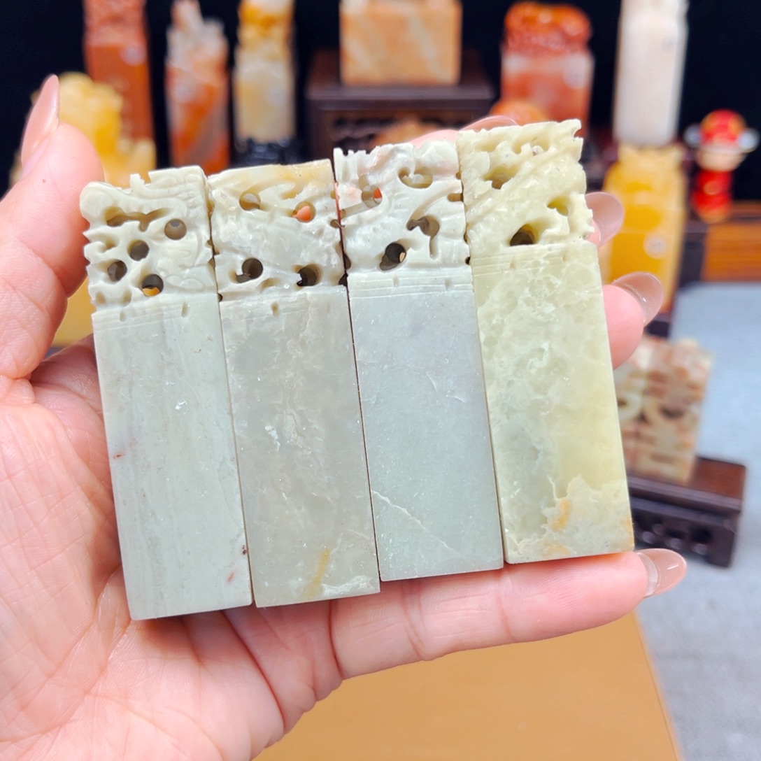 寿山石闪购商品瑕疵料2*2