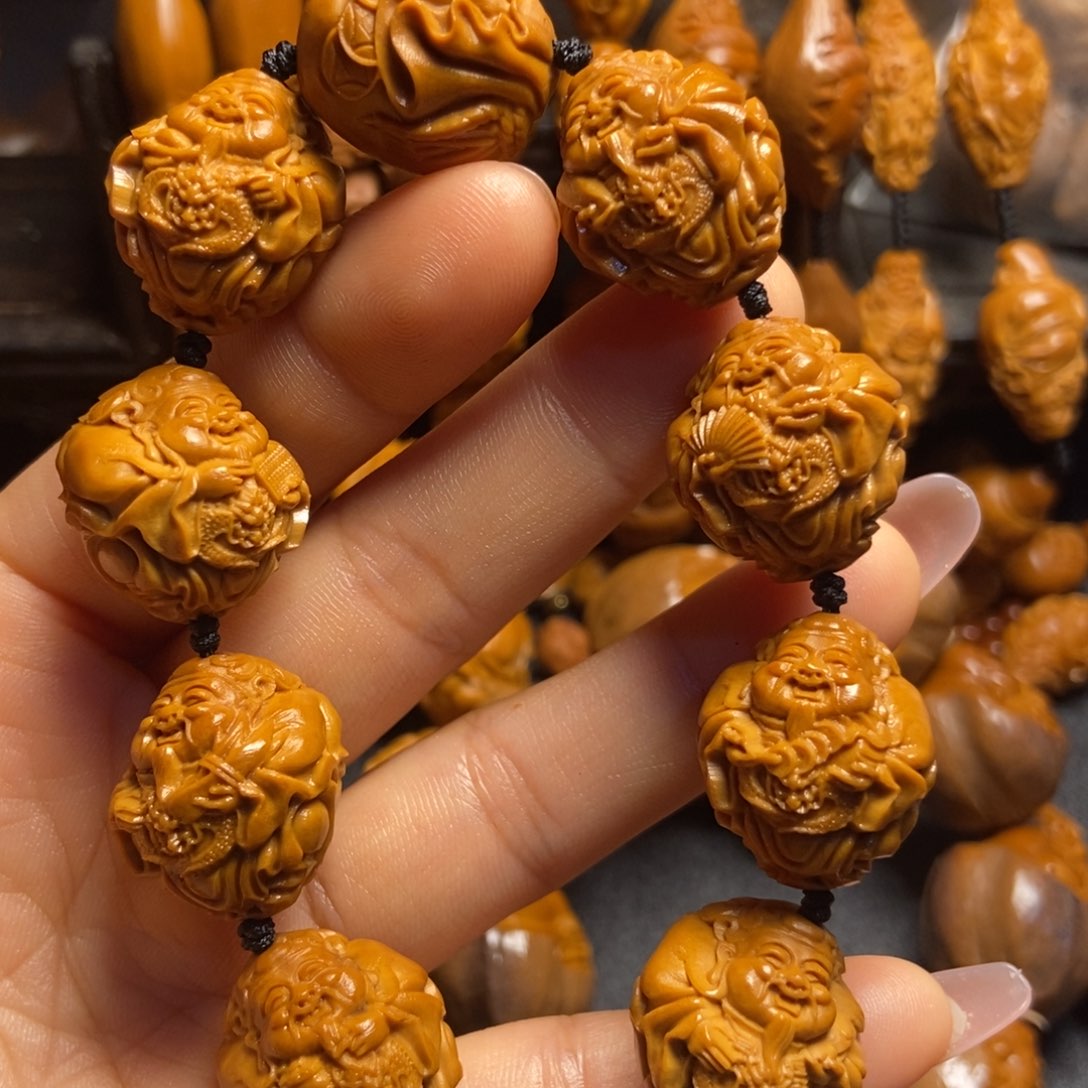 【闪购商品】手串/手链橄榄核财源滚滚财神