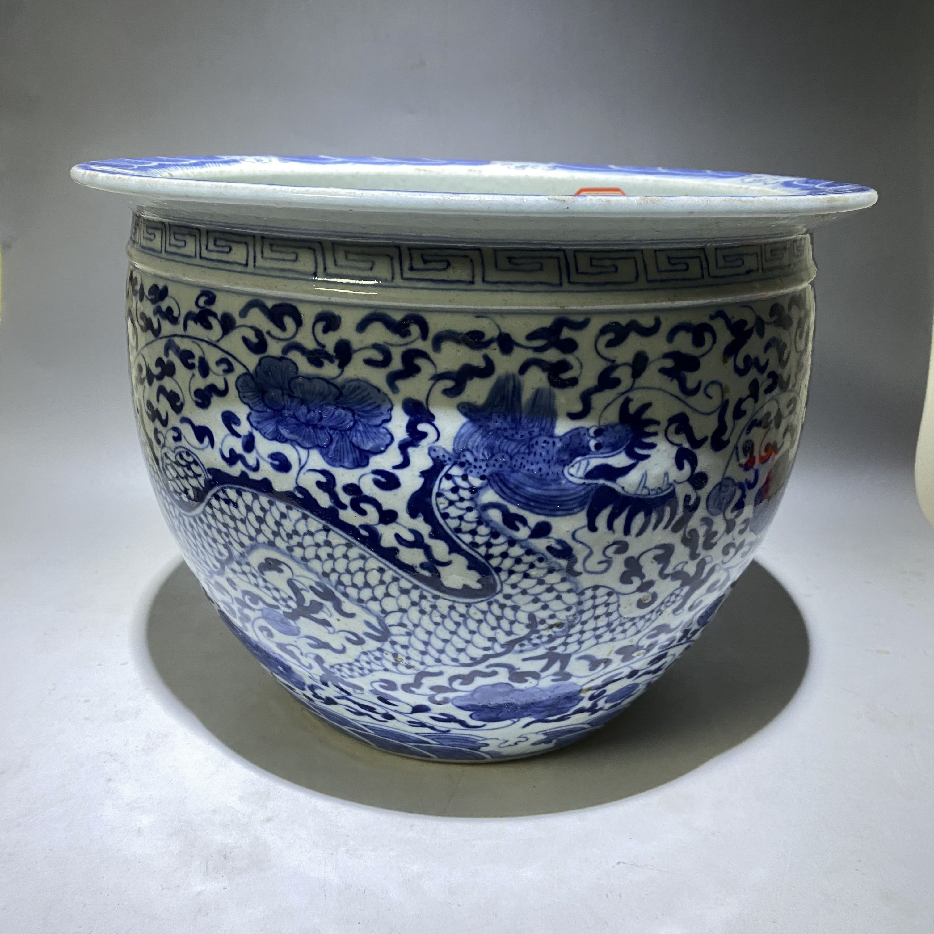 青花龙纹大缸#779#