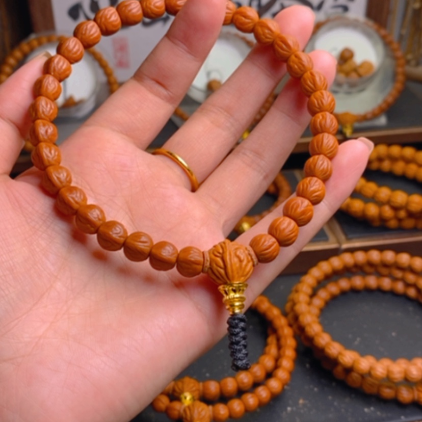 【闪购商品】手串桃核龙纹桃核