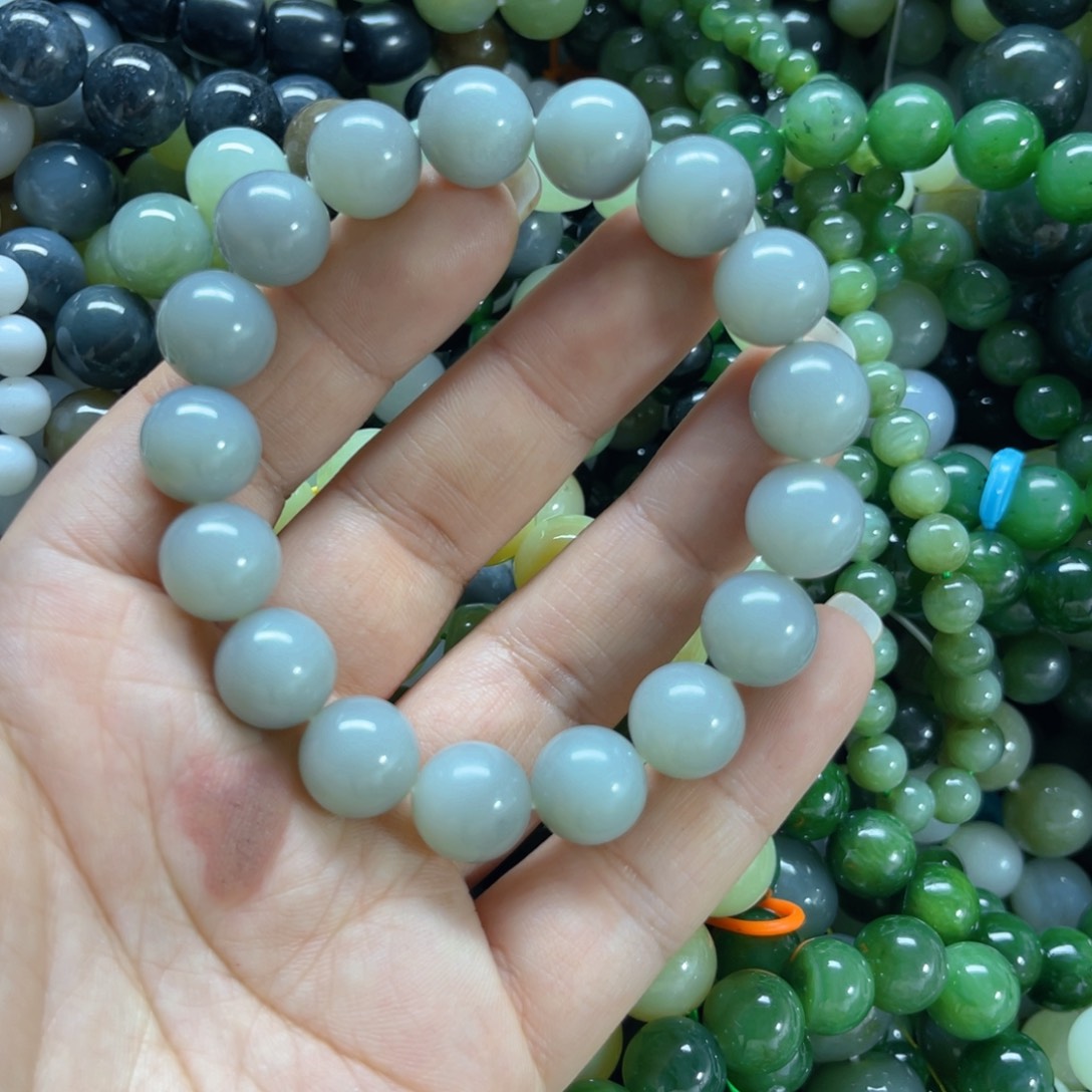 和田玉手链未镶嵌