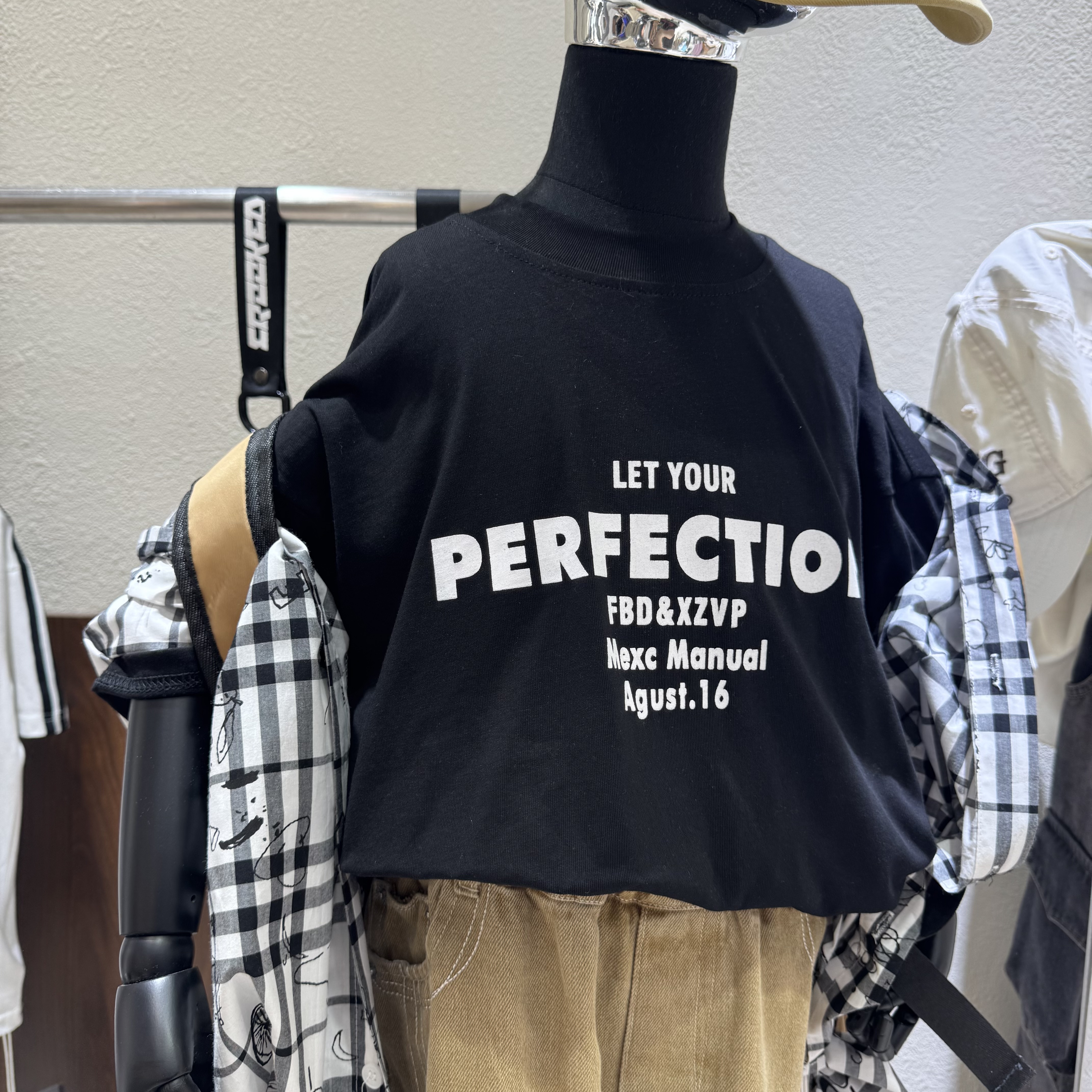 【大麦家】若大王时尚儿童百搭童装短袖T恤 XC-25086