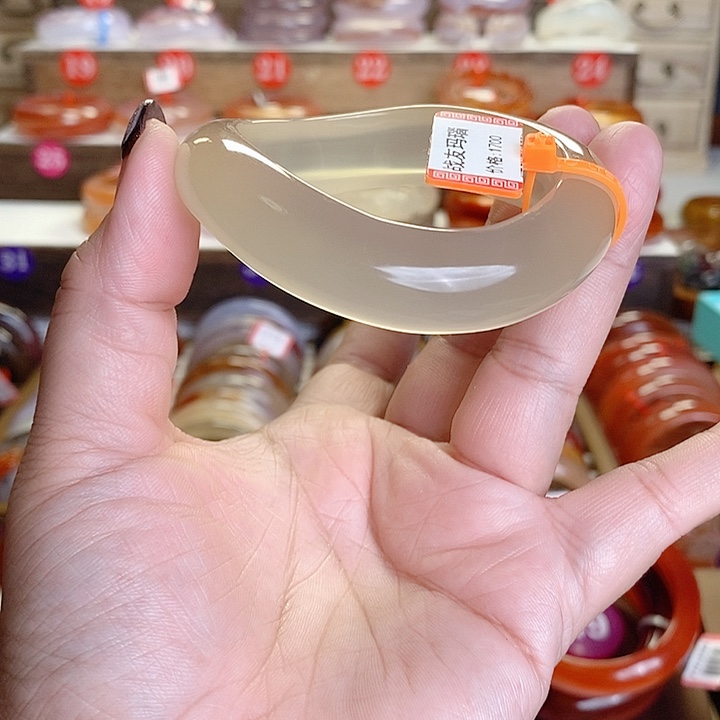 玛瑙/玉髓手镯未镶嵌肉*