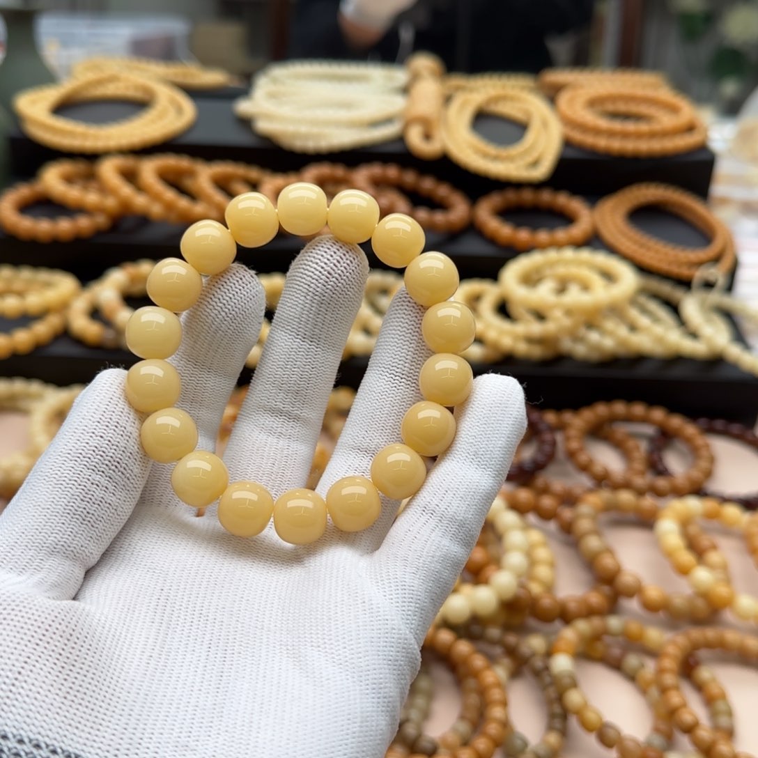 【闪购商品】菩提根/象牙果手串专**肥13珑珠。10年 鬼工