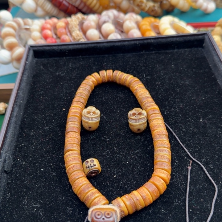 E***y手串/手链牛骨嘎嘎12尺寸手持