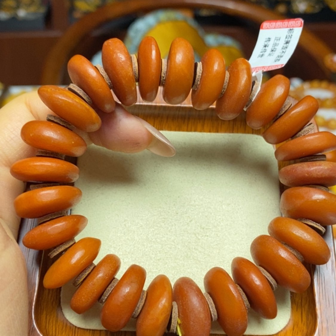 【闪购商品】蜜蜡手链未镶嵌手串