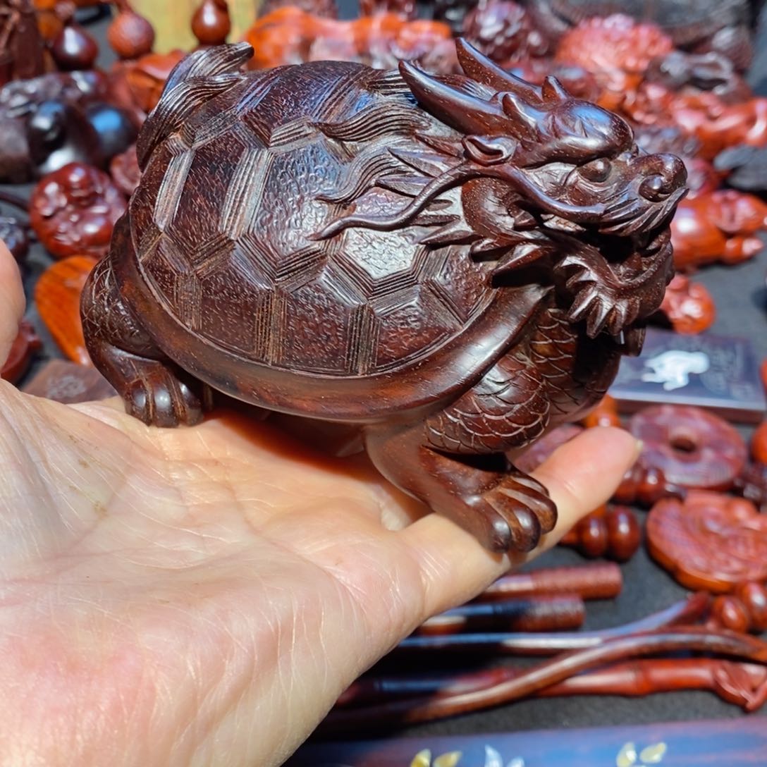 小叶紫檀把件印度小叶紫檀手把件