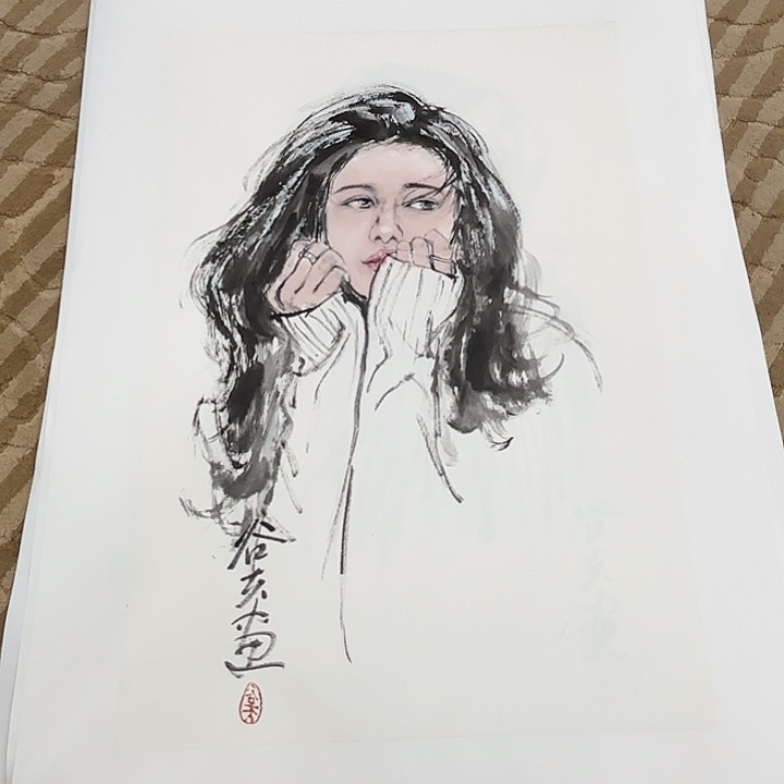 国画花鸟的翅膀是一种非常古老而又