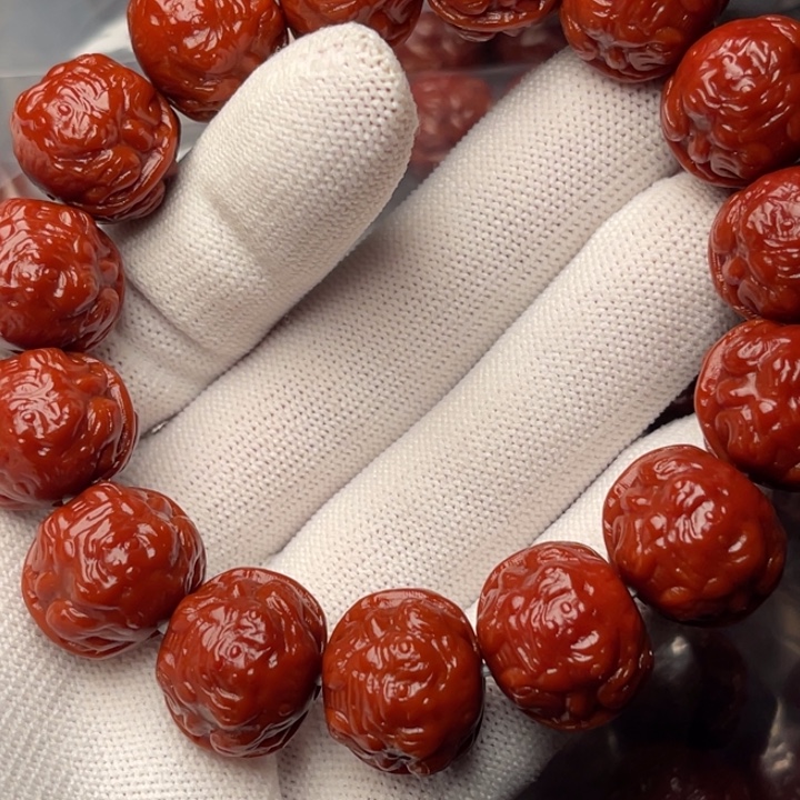 龙***！猴头核桃手串蟾王