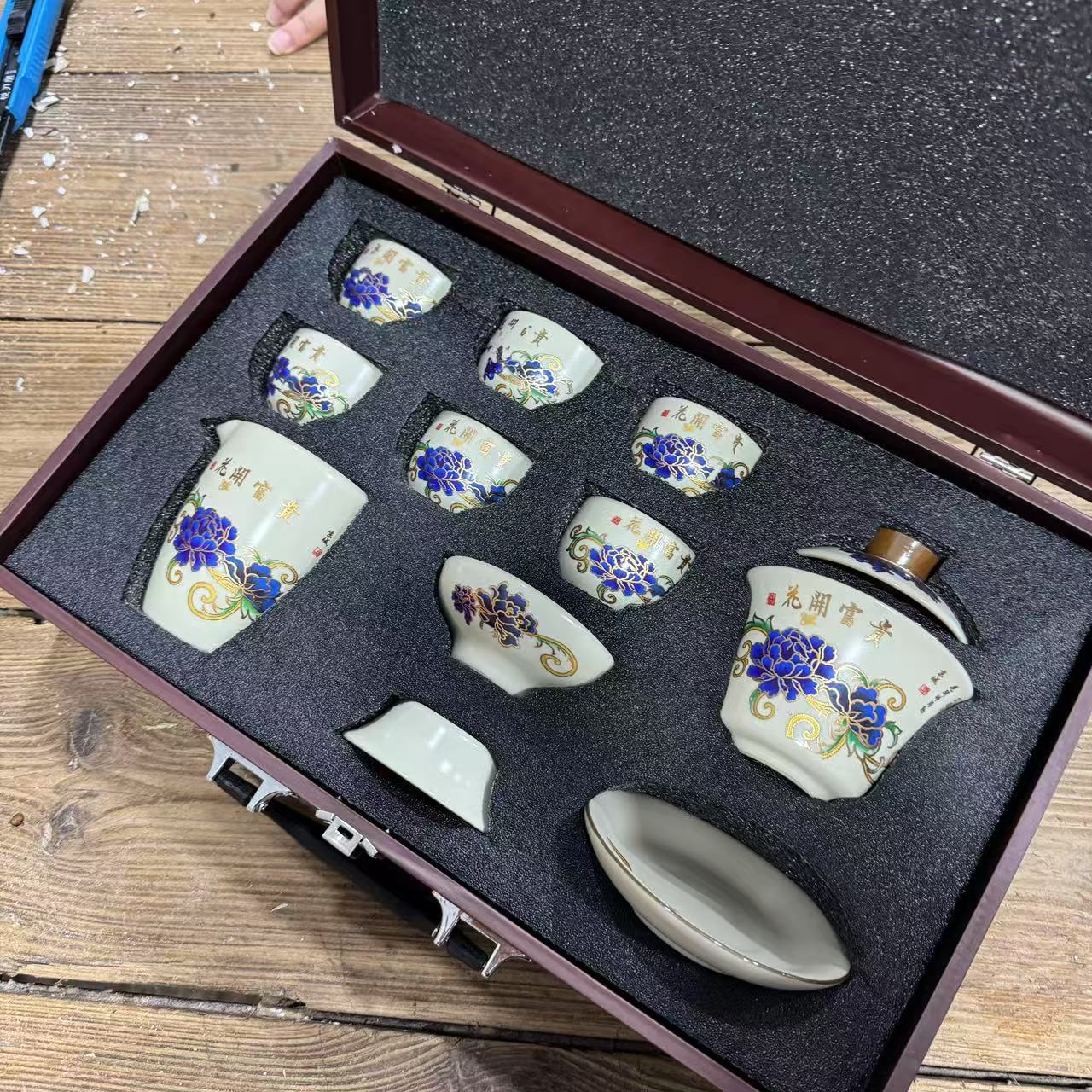 【闪购商品】国色天香变色茶具套装