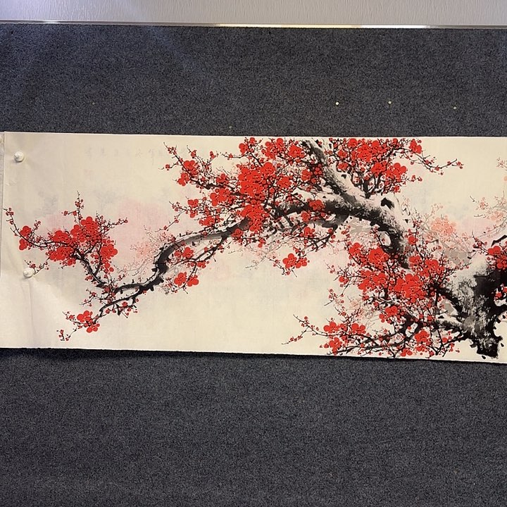 国画鹊**舍梅花112555555555555556