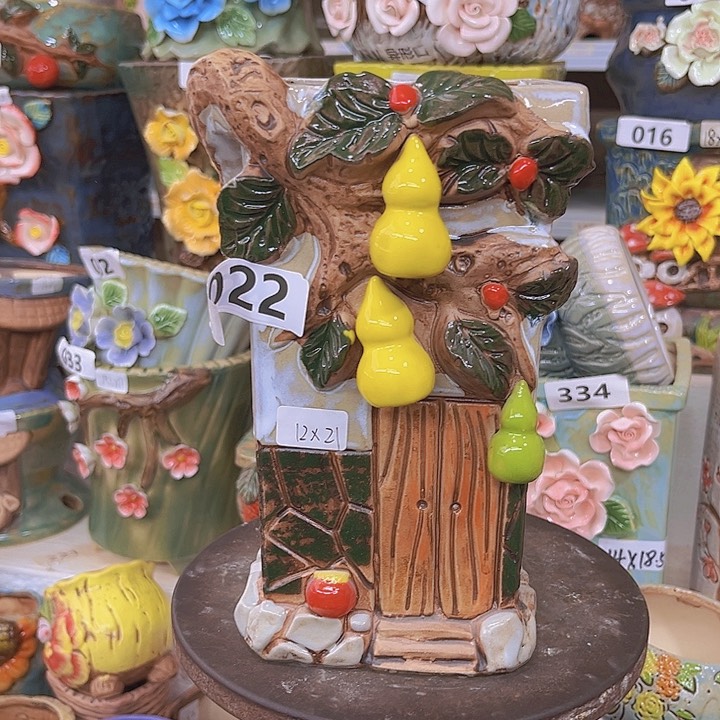 紫砂花盆粗陶材质多肉花盆