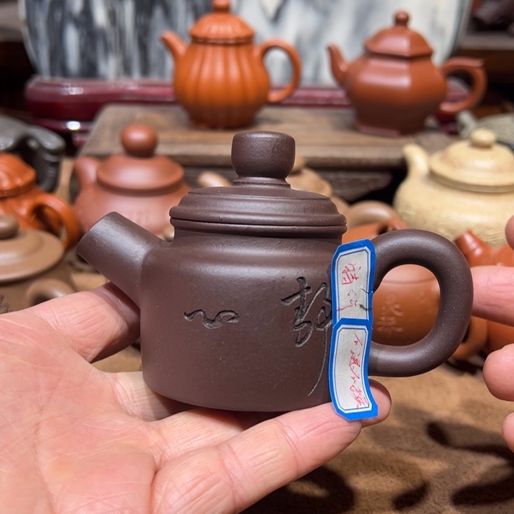 紫砂茶壶千*健宜兴紫砂