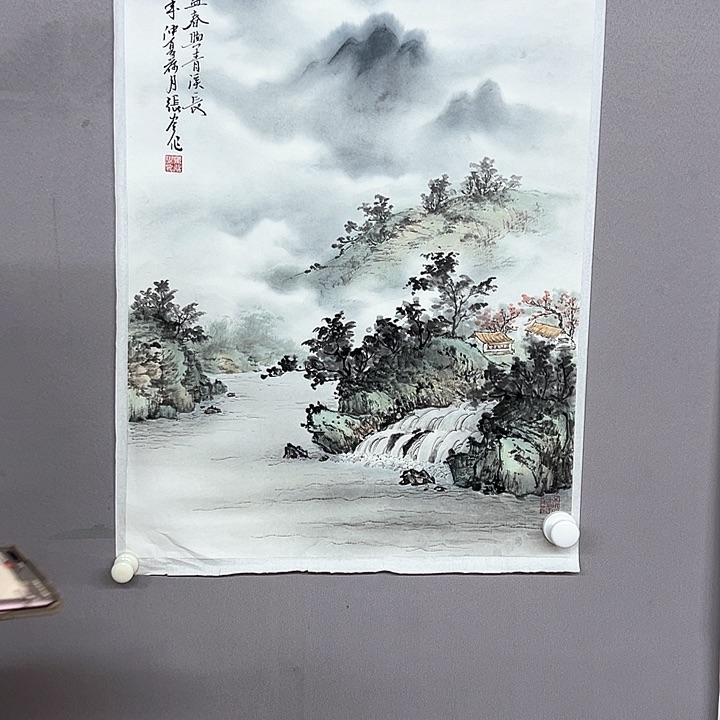 国画中美协老师手绘国画作品