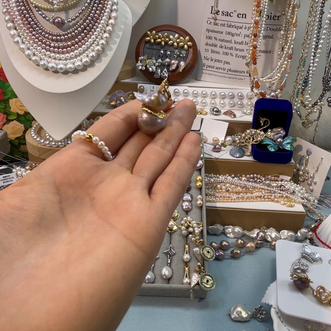 紫晶耳饰银S800镀金镶嵌