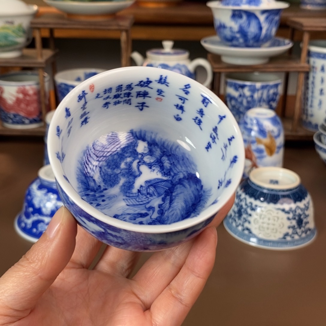 景德镇陶瓷手工手绘