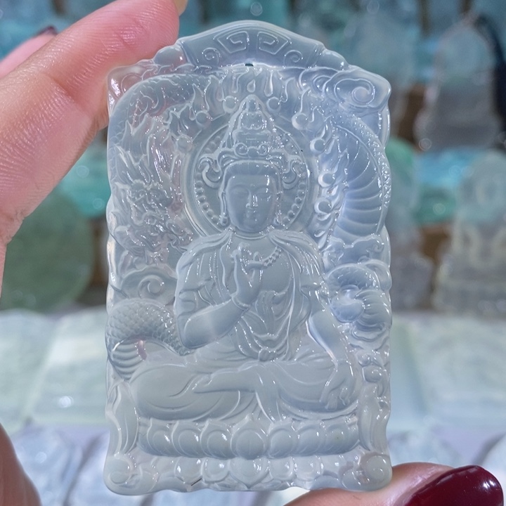 岫玉吊坠未镶嵌吊坠