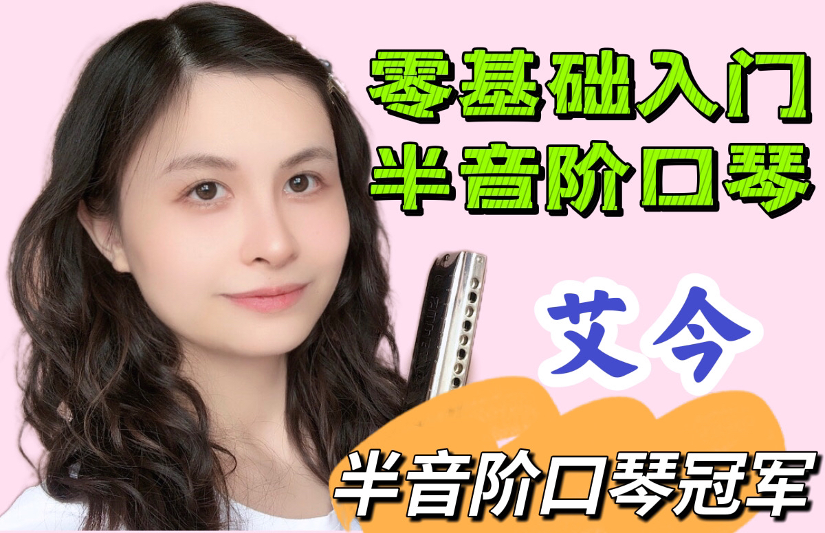 半音阶口琴零基础入门教学视频课程