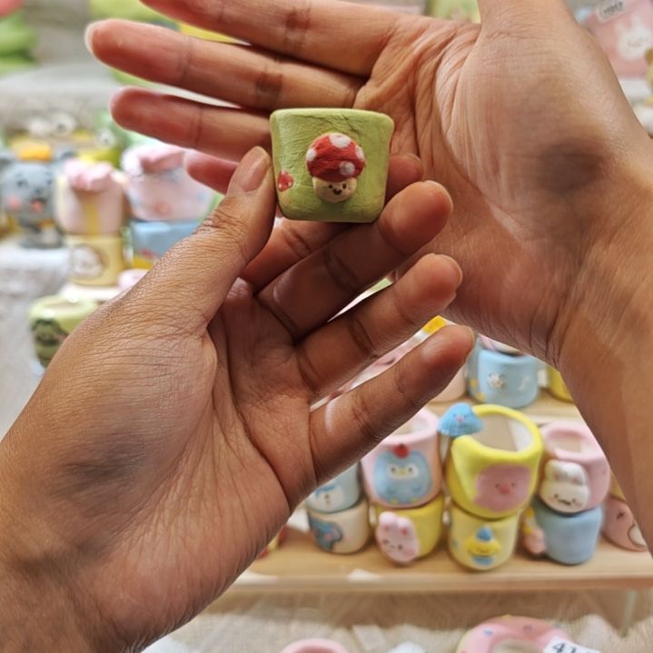 米***友满29.9包邮手工花盆