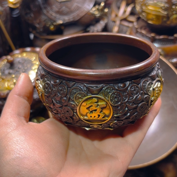 铜器摆件收收藏藏