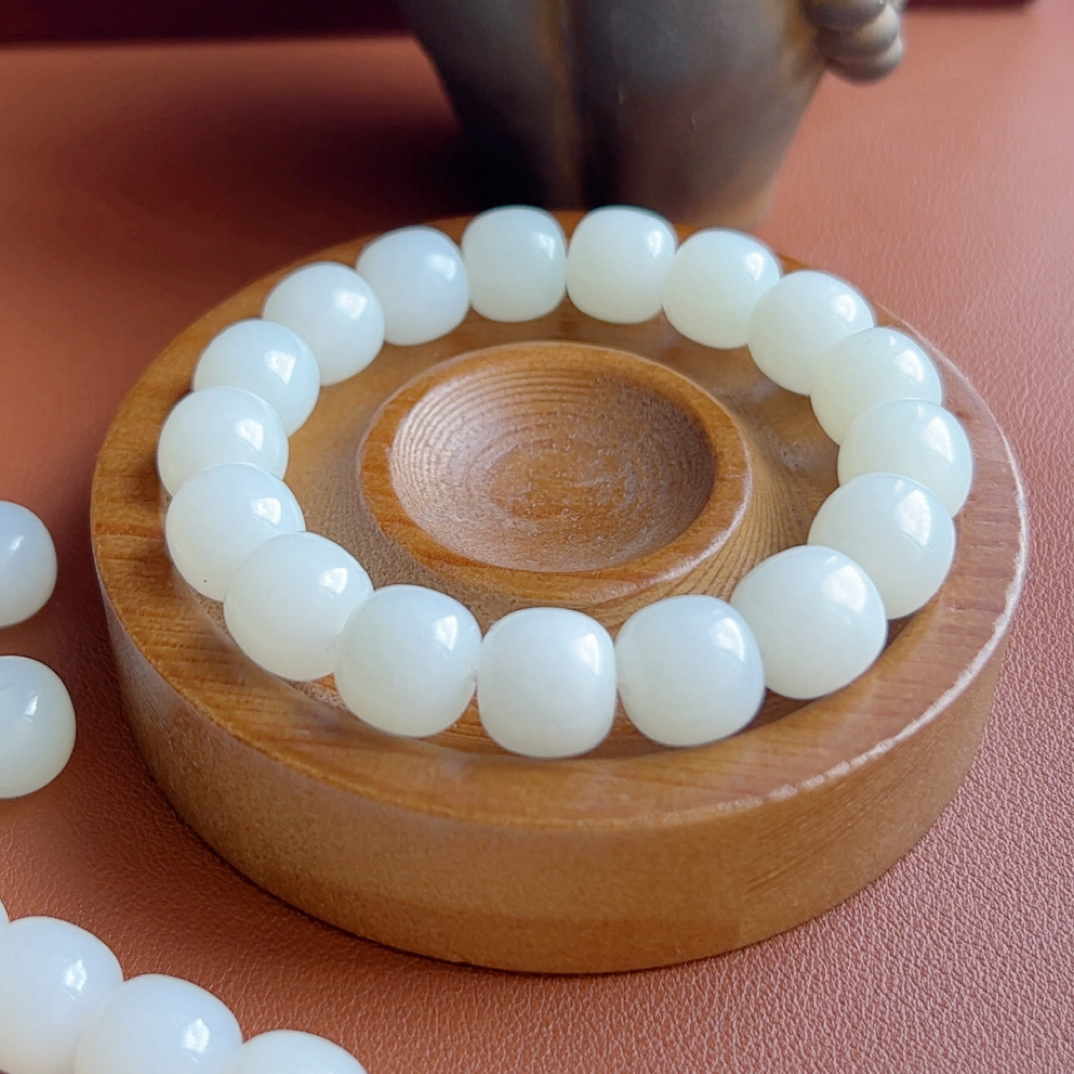 新疆且末白玉卡13老型珠