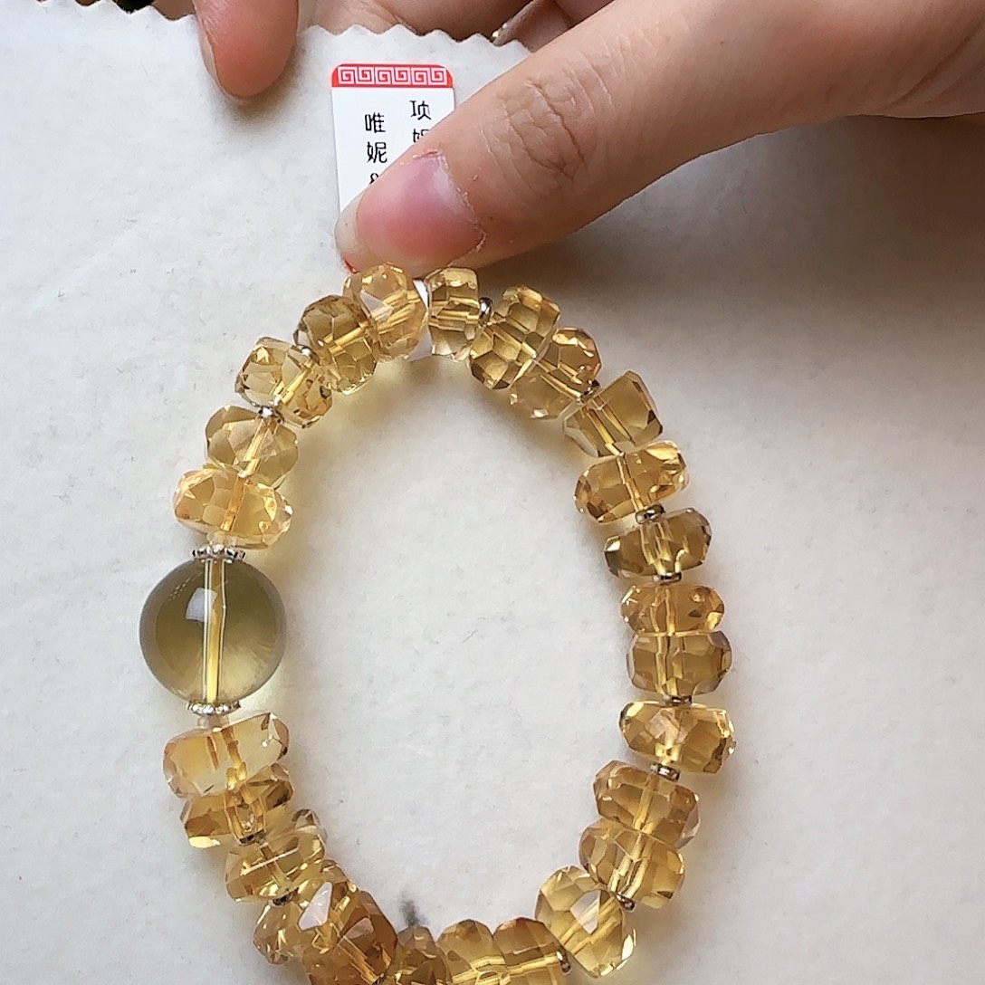 水晶手链未镶嵌毛*¥大气上档次