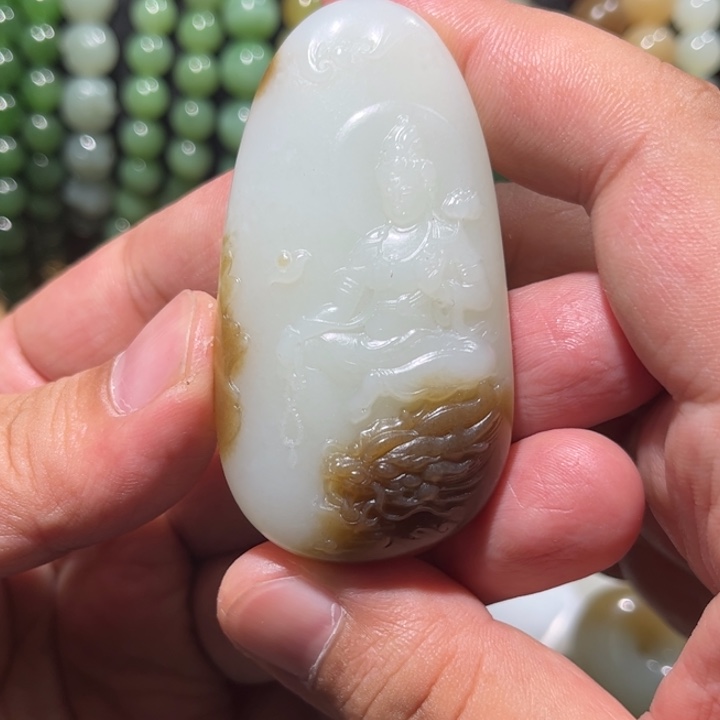 颈饰未镶嵌和田玉