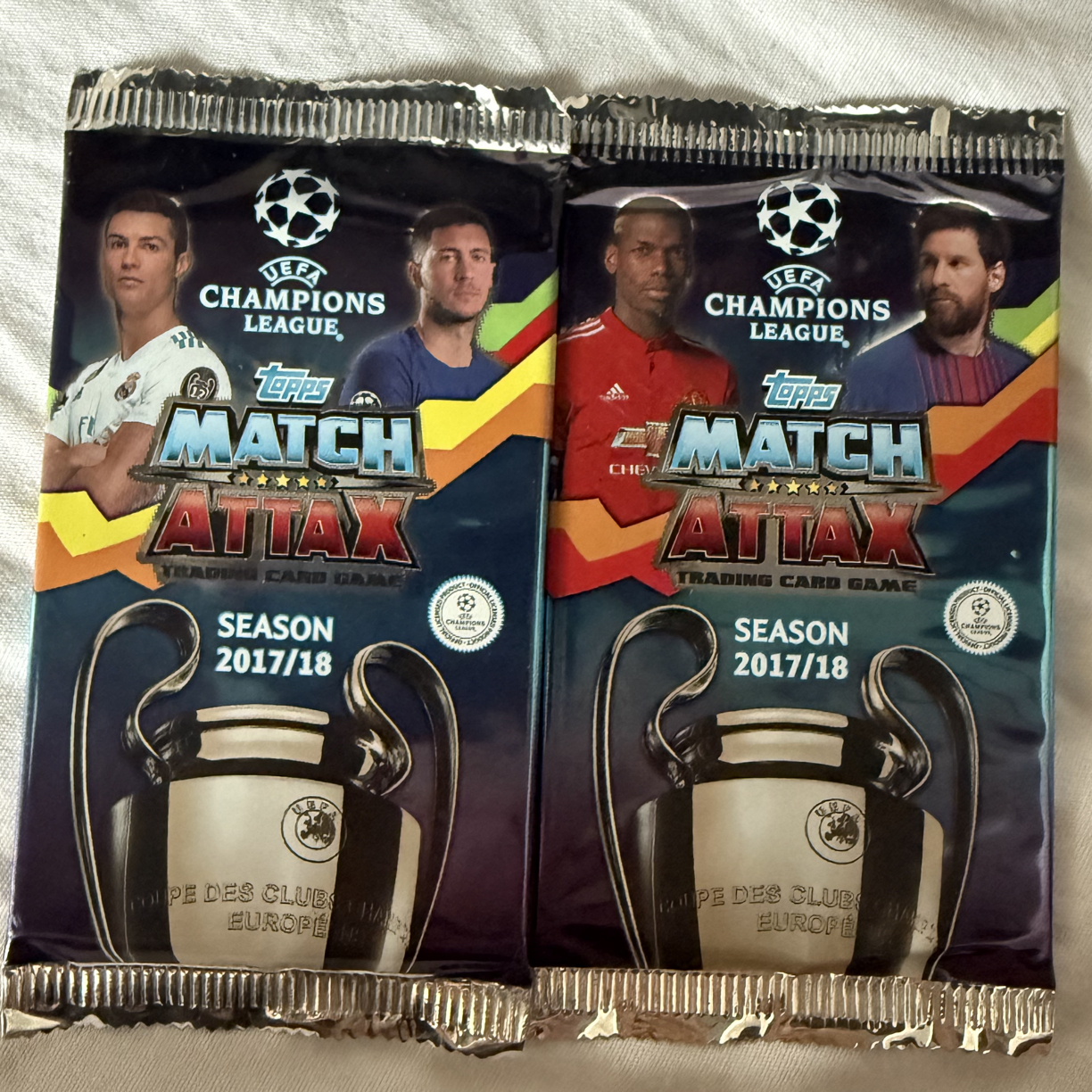 Topps17-18欧冠游戏版