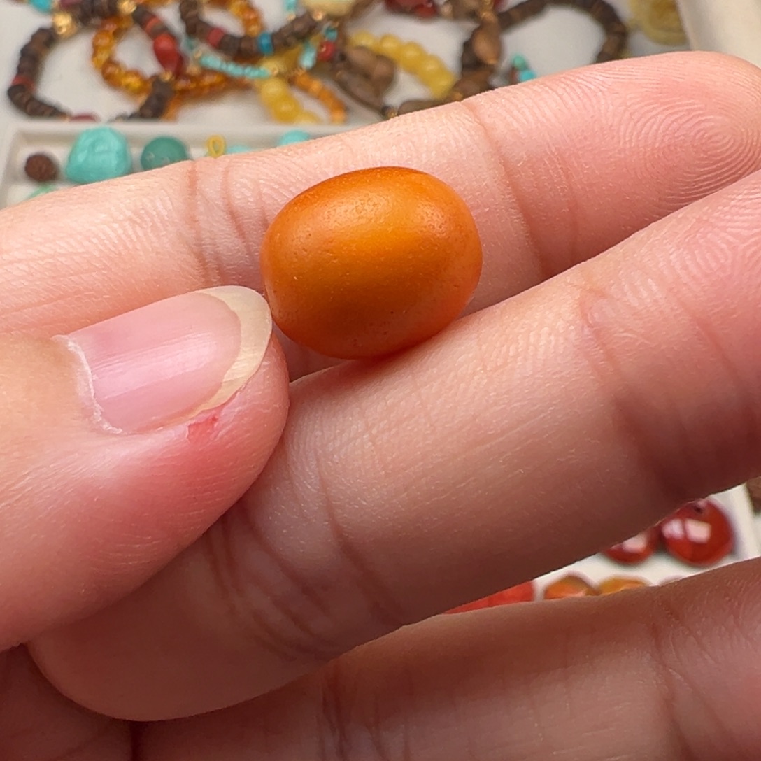 琥珀未镶嵌吊坠(不含链)