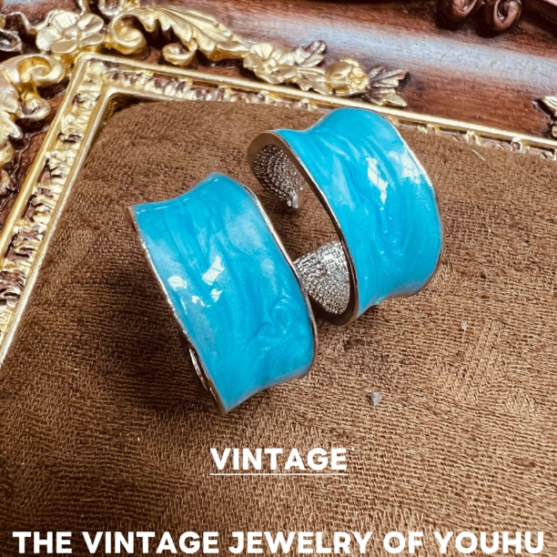 铜合金耳饰 【海浪】533时尚简约百搭耳钉