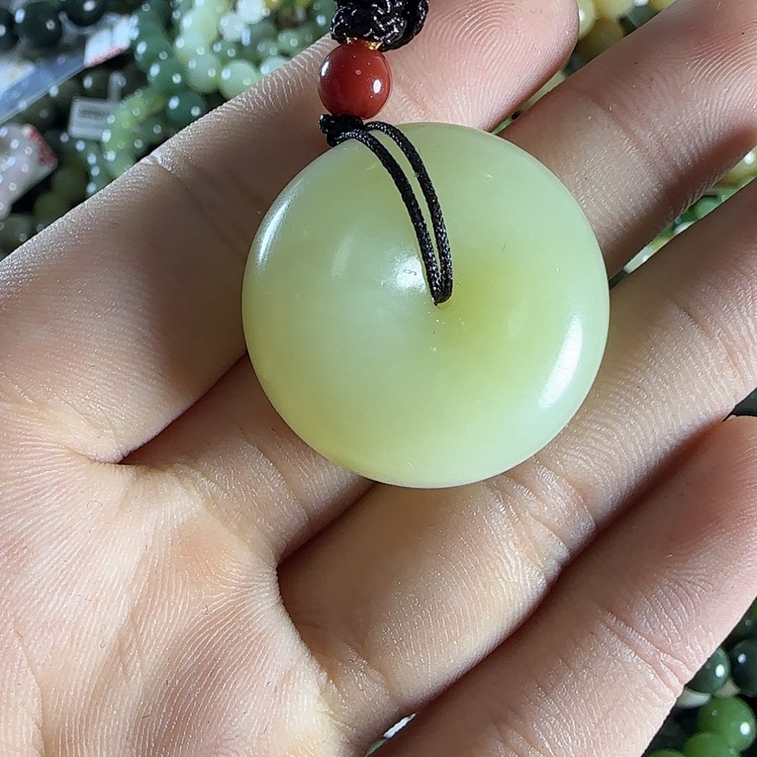 和田玉手链未镶嵌76