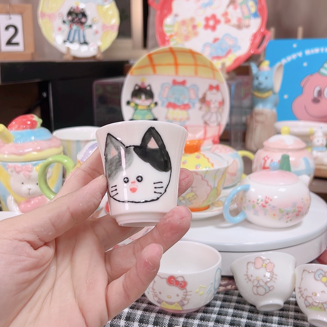 可爱陶瓷高温手作