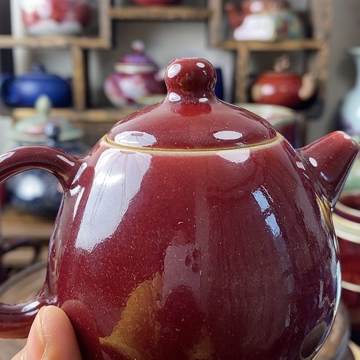 中国神后钧瓷茶具