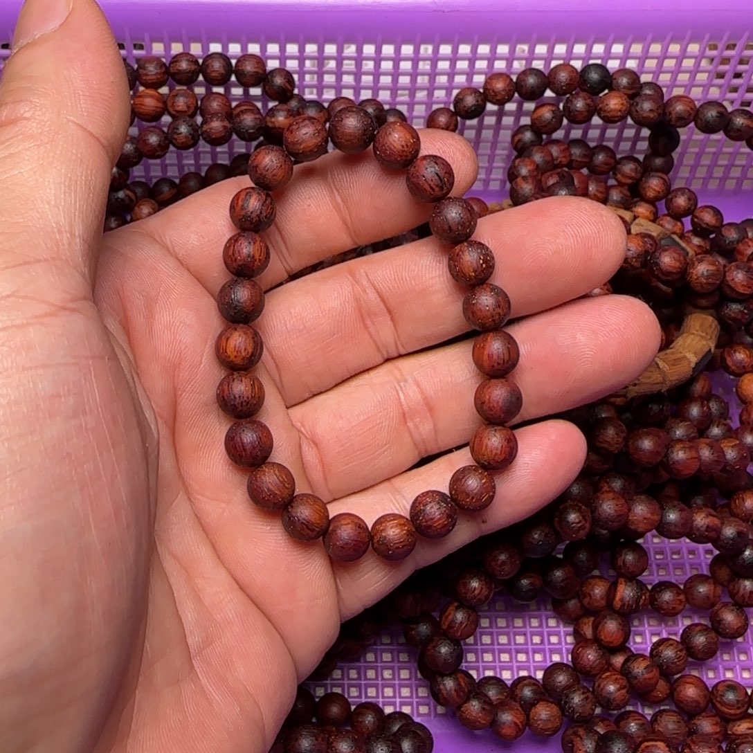 降真香其他降真香红油0.8圆珠手串