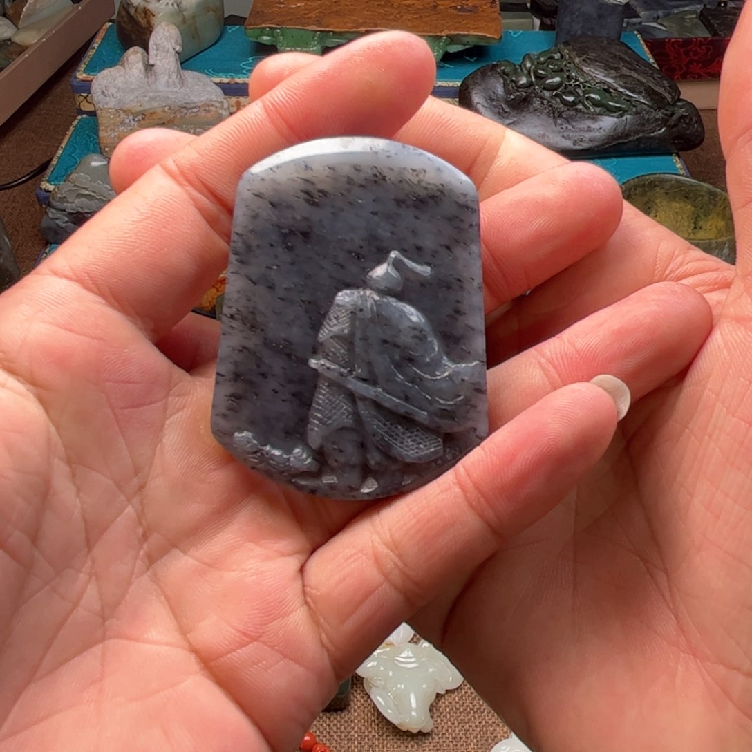 和田玉挂件未镶嵌